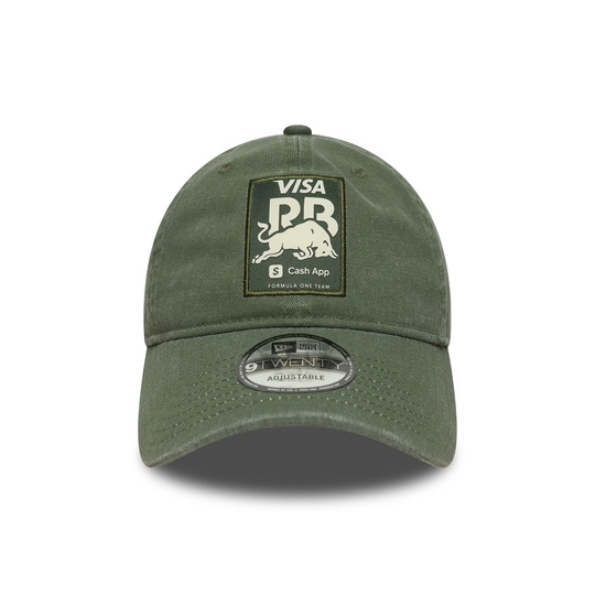 2025 Visa CashApp RB Mens Washed baseball cap green