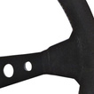 OMP Corsica Steering Wheel Black/Red Suede