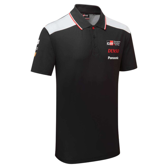 Toyota Gazoo Men's Team Polo Shirt Black