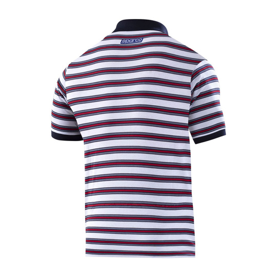 Sparco Sportline Martini Polo Shirt White