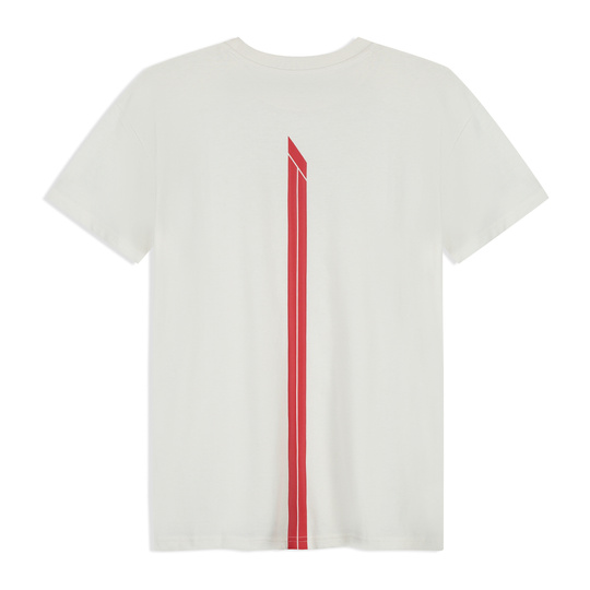 2026 Formula 1 Mens Racing Line T-shirt white
