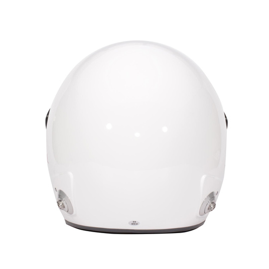 OMP J-Rally Open Face Helmet white (FIA)