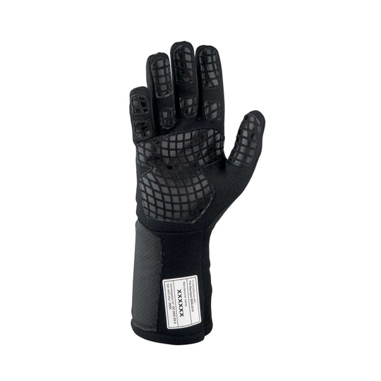 OMP PRO Mech MY21 Racing Gloves Black (FIA)