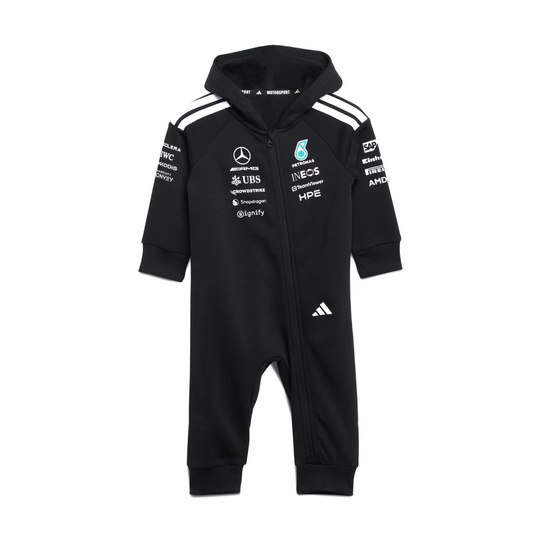 2026 Mercedes AMG F1 Baby Romper Black