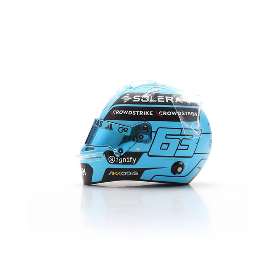 Mercedes AMG F1 George Russell 1:5 Miniature Helmet