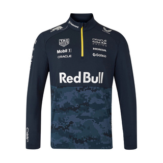 2025 Red Bull Racing Mens 1/4 Zip Hypebeast Sweatshirt
