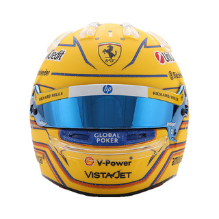 Scuderia Ferrari F1 Lewis Hamilton Miami GP Miniature Helmet 1:5
