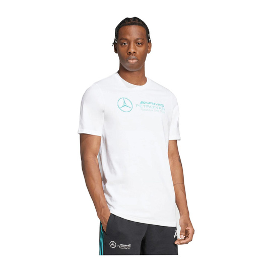 2025 Mercedes AMG F1 Mens Logo T-shirt white