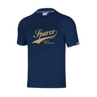 Sparco Mens VINTAGE T-shirt navy blue