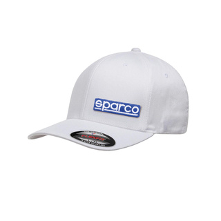 Sparco Mens FLEXFIT Cap white
