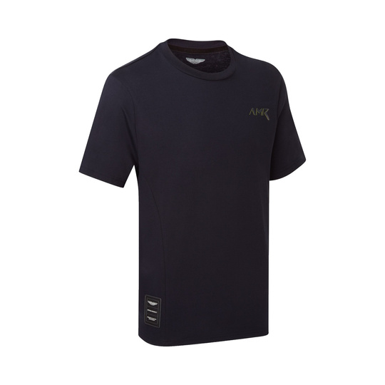 Aston Martin Racing 2026 AMR Logo T-shirt Navy Blue