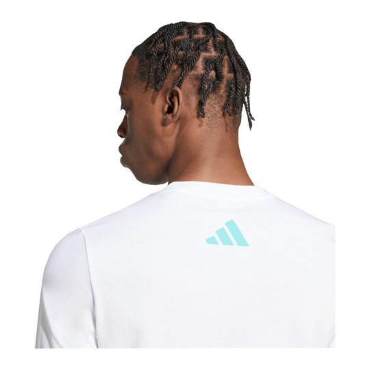 2025 Mercedes AMG F1 Mens Logo T-shirt white