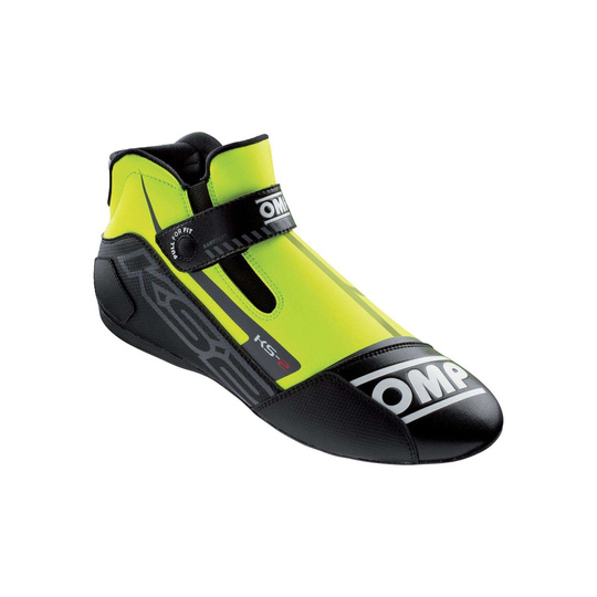 OMP KS-2 MY21 Karting Shoes Yellow