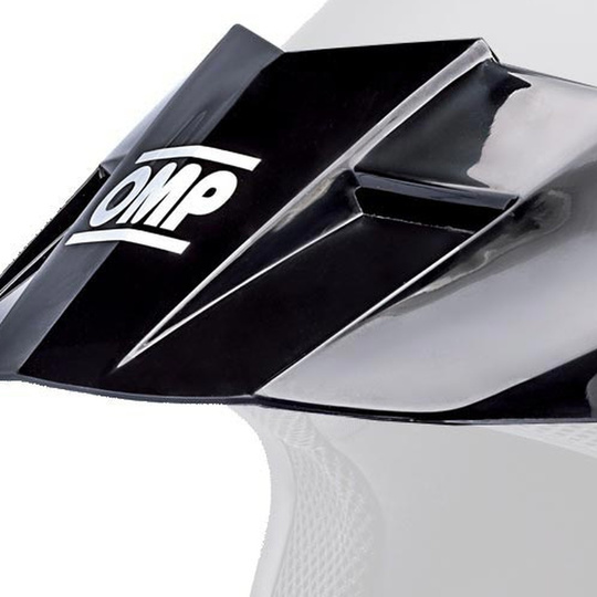 OMP Star MY17 Helmet Peak Black