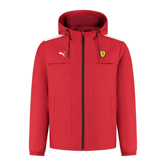2025 Ferrari F1 Mens Rain Jacket Red