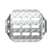 OMP Co-Driver Footrest Silver