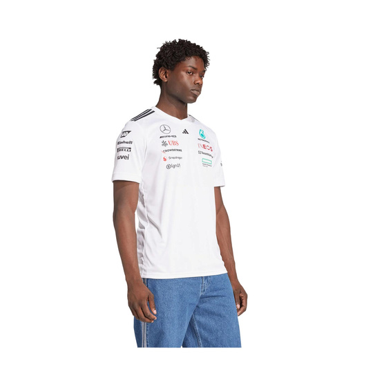 2025 Mercedes AMG F1 Mens Team T-shirt white