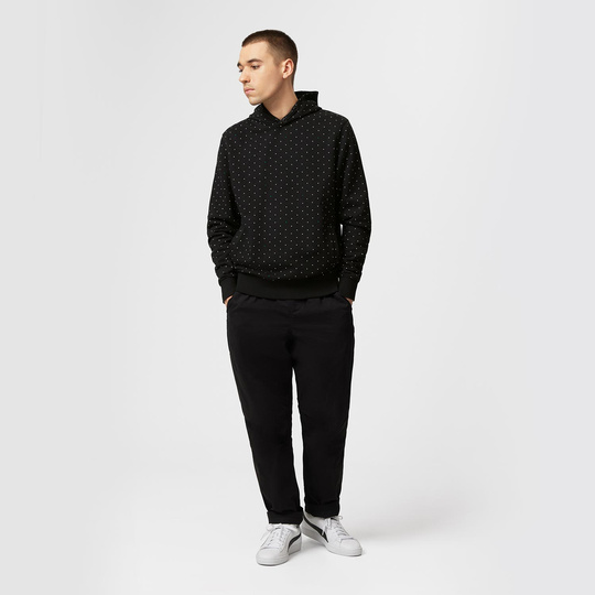 Men's Hoodie Polka Dot Black Mercedes AMG F1