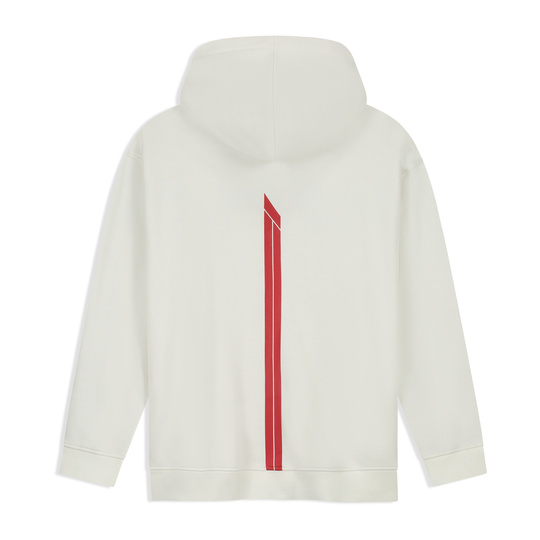 2026 Formula 1 Mens Racing Line Hooded Sweatshirt white