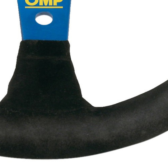 OMP Corsica Blue Steering Wheel Suede