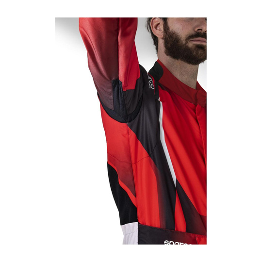 Sparco Prime K Karting Suit Black/Red (FIA)