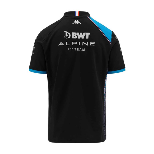 Alpine F1 Team Men's Polo Shirt Race Team Black