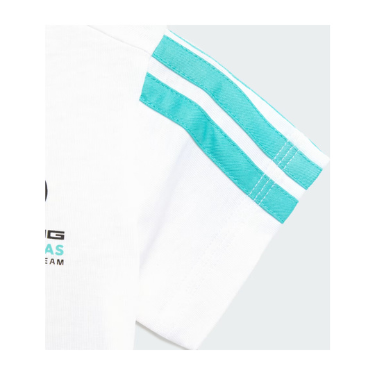 2026 Mercedes AMG F1 DNA Shortsleeve Baby Set White