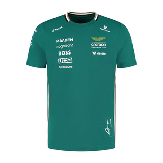 2025 Aston Martin F1 Mens Alonso Team T-Shirt