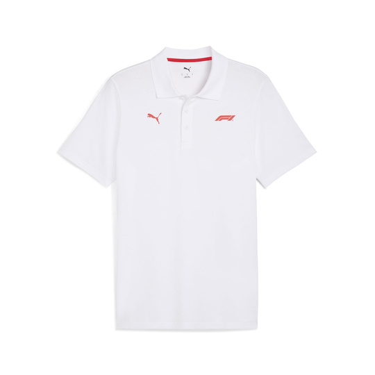 2025 Formula 1 Men's Small Logo White Polo