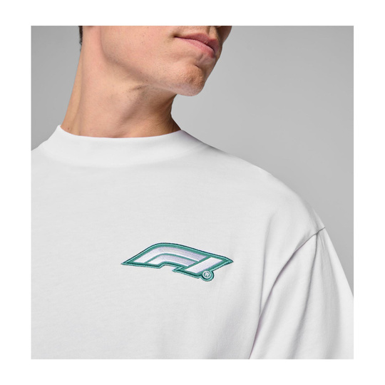 2025 Formula 1 Men's Legacy Graphic White T-shirt