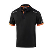 Sparco TECH Mens Poloshirt black-orange