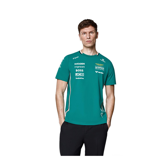 2025 Aston Martin F1 Mens Alonso Team T-Shirt