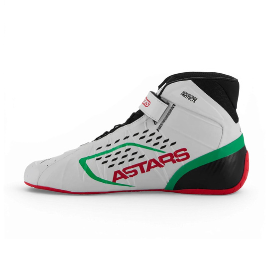 Alpinestars Tech-1 KX V3 Shoes White/Green (FIA)
