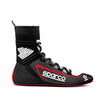 Sparco X-Light+ Racing Shoes Black/Red (FIA)