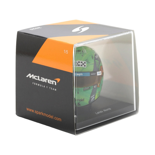 McLaren F1 Lando Norris Las Vegas GP Miniature Helmet 1:5
