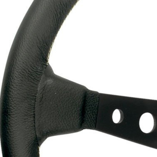 OMP Corsica Steering Wheel Black/Yellow Leather