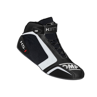 OMP KS-1 MY16 Karting Shoes Black/White