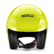 Sparco J-PRO Open Face Helmet yellow-grey