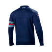 Sparco Mens Martini Crew Sweatshirt navy blue