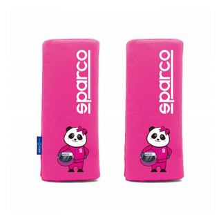 Sparco Panda Mini Harness Pads Pink