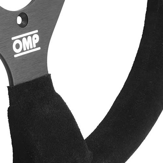OMP ALU Rally Steering Wheel Suede