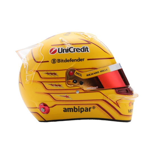 Scuderia Ferrari F1 Lewis Hamilton Monaco GP Miniature Helmet 1:5