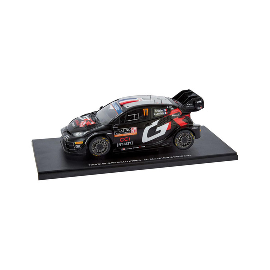 Toyota Gazoo Racing 1:18 GR Yaris Rally Monte Carlo Model Car
