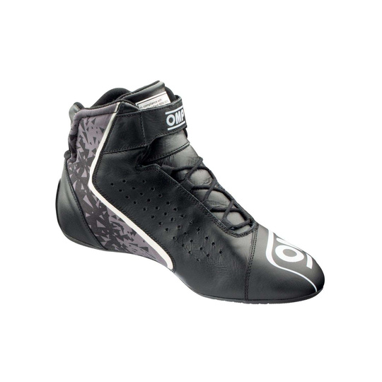 OMP One EVO X Racing Shoes Black (FIA)