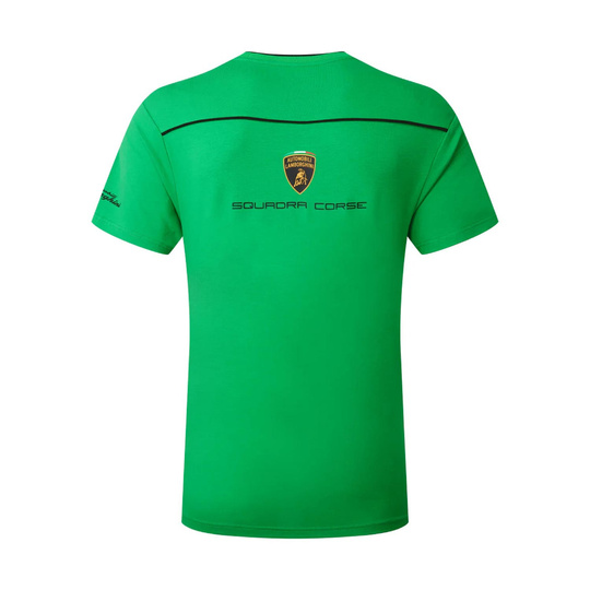 2024 Lamborghini Mens Squadra Corse T-shirt green