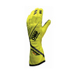 OMP One EVO X Racing Gloves Yellow (FIA)
