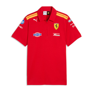 2026 Ferrari AF Corse Mens Team Polo Shirt