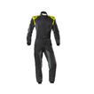 OMP Tecnica Hybrid Race Suit Black/Yellow (FIA)