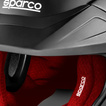 Sparco Flux RJ-i Helmet Black/Red (FIA)