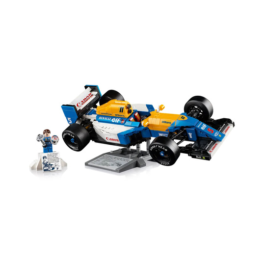 LEGO ICONS Williams Racing FW14B & Nigel Mansell Model Car